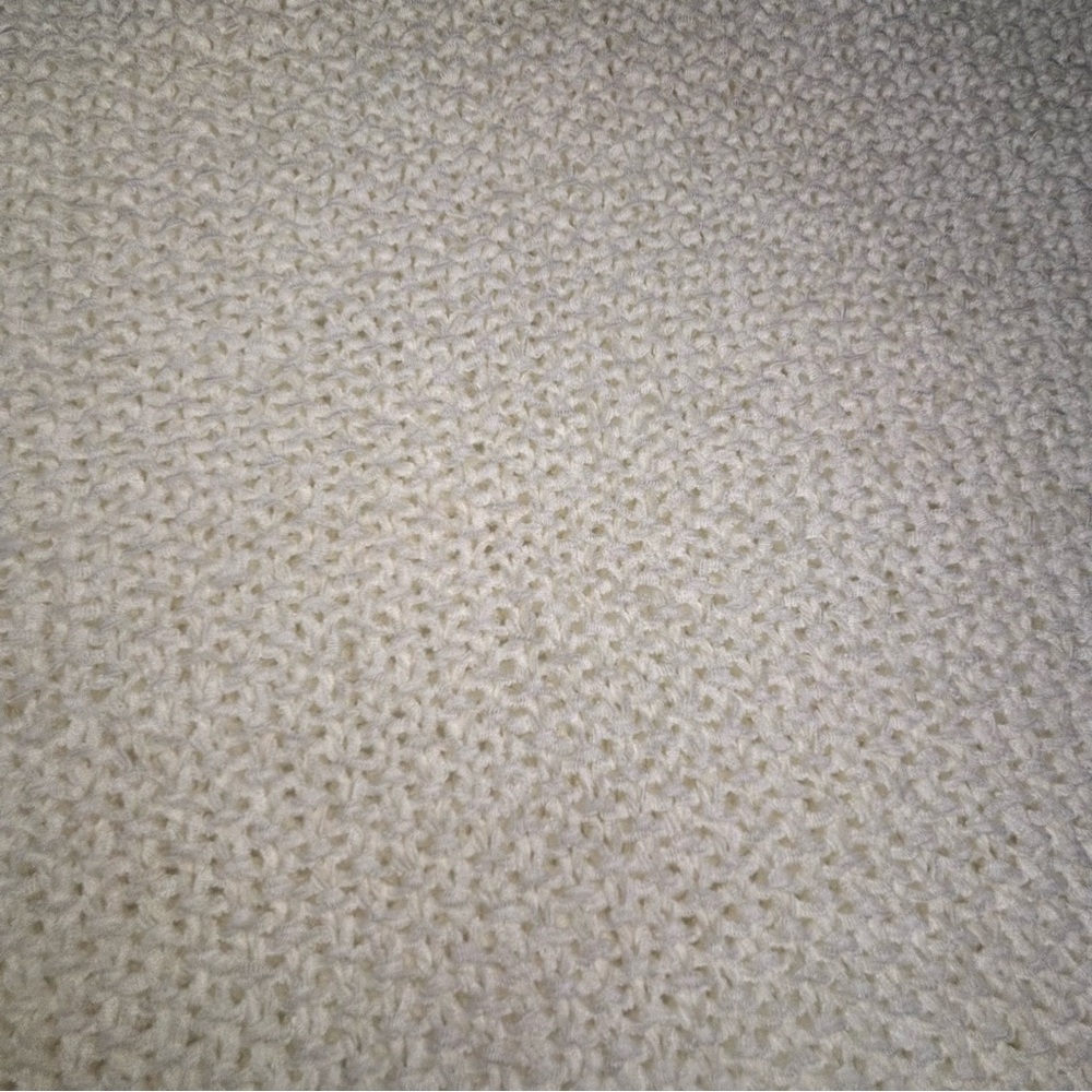 Fab'rik Women's Textured Cream Knit Top - Picture 5 of 5
